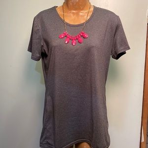 🛝⬇️ ZeroXposur Size Large Gray Tee Shirt